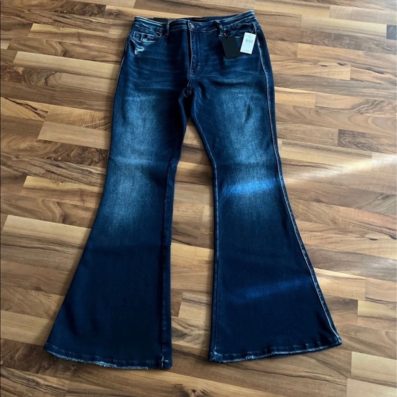 Flying Monkey Flare Jeans - Picture 1 of 2